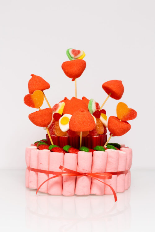 Tarta Brochetas de Corazón