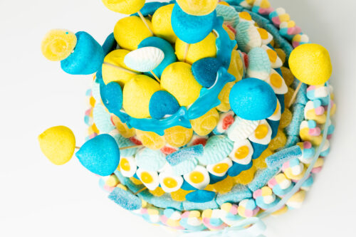 Tarta Azul y Amarilla - Imagen 3