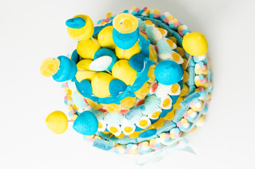 Tarta Azul y Amarilla - Imagen 4