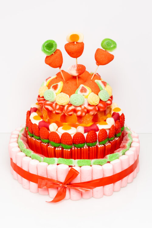 Tarta Nubes y Regalices
